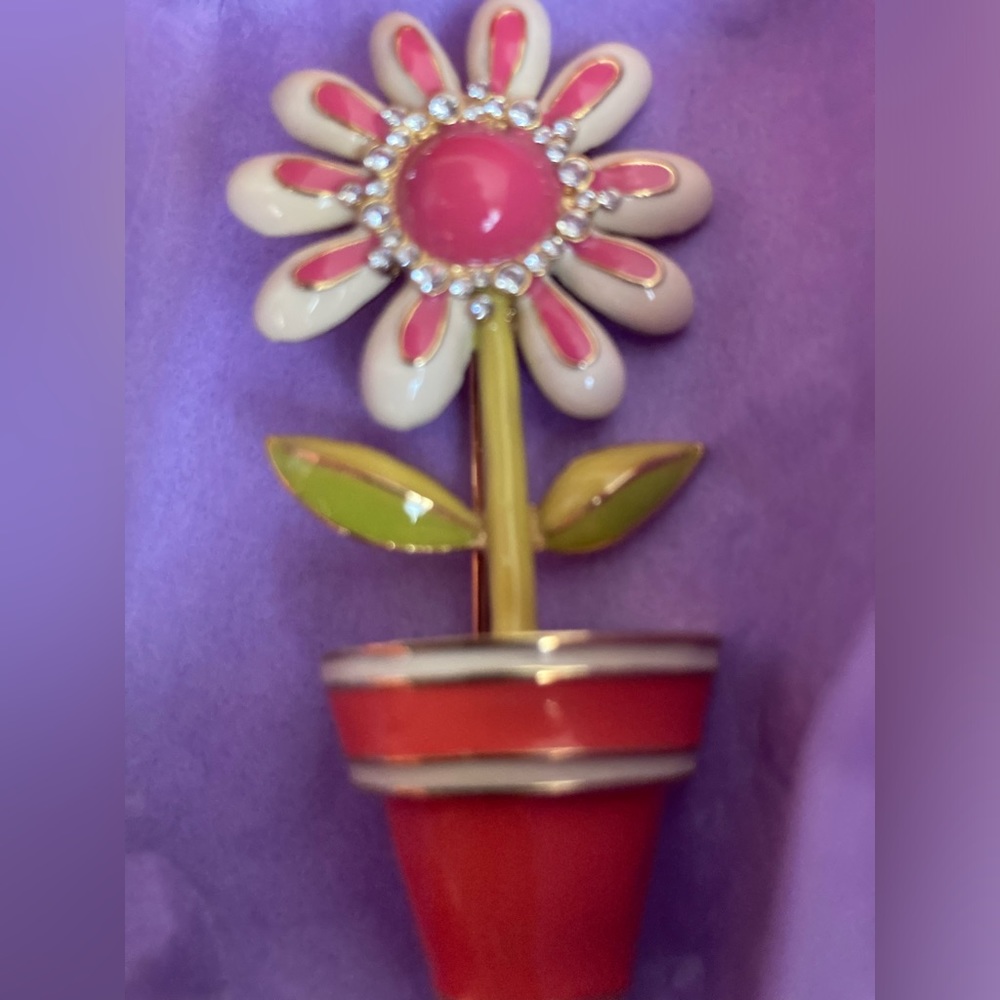 Talbots Spring Flower Brooch